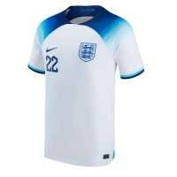Camiseta Inglaterra Jude Bellingham #22 Primera Equipación Replica Mundial 2022 mangas cortas